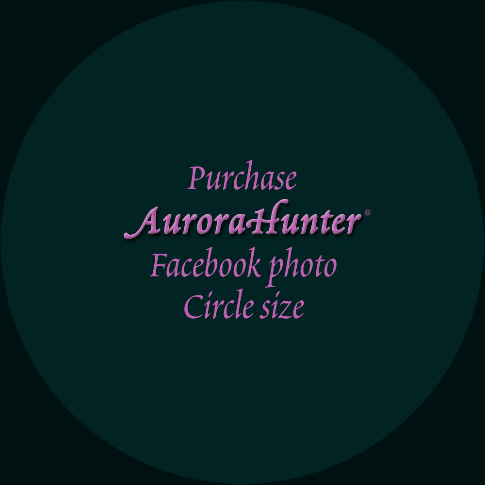 Aurora Hunter Circle Photo Sizes