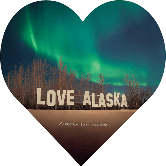 Love Alaska sticker